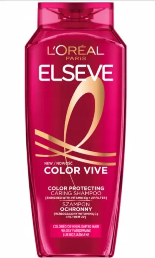 Szampon do włosów ELSEVE L'OREAL PARIS Color Vive Do Włosów Farbowanych 400ml