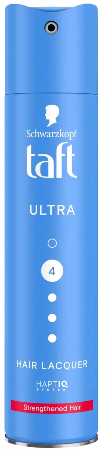 Lakier do włosów TAFT Ultra 4 niebieski 250 ml