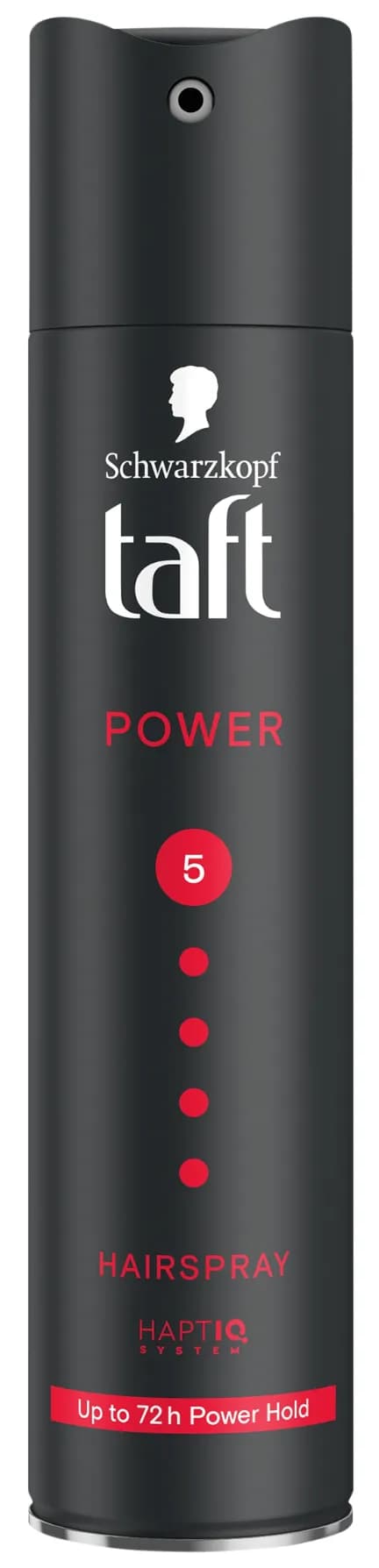 Lakier do włosów TAFT Power 5 czarny 250 ml