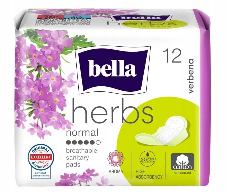 Bella podpaski herbs 12 verbena – opakowanie produktu