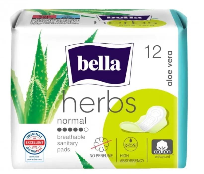 Bella podpaski herbs 12 aloe vera – opakowanie produktu