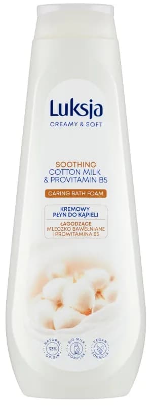 Płyn do kąpieli LUKSJA COTTON 900ML