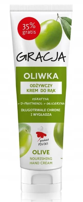 Krem do rąk GRACJA 75ml+35% gratis OLIWKA