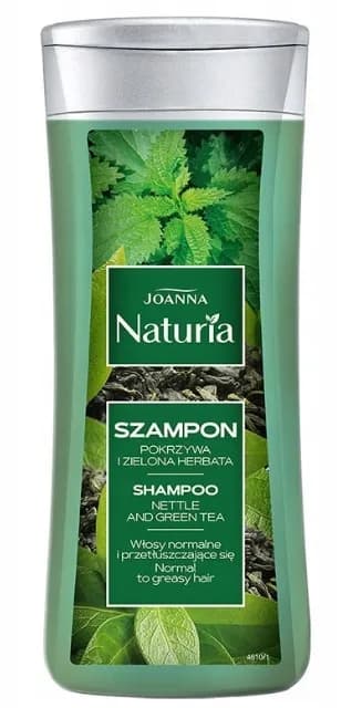 Szampon do włosów JOANNA NATURIA 200ml Pokrzywa I Zielona Herbata