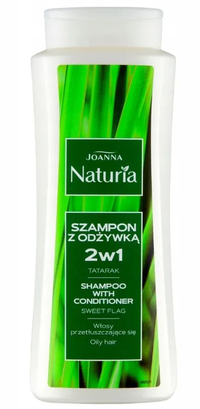 Szampon do włosów z odżywką JOANNA NATURIA 500ml 2w1 tatarak