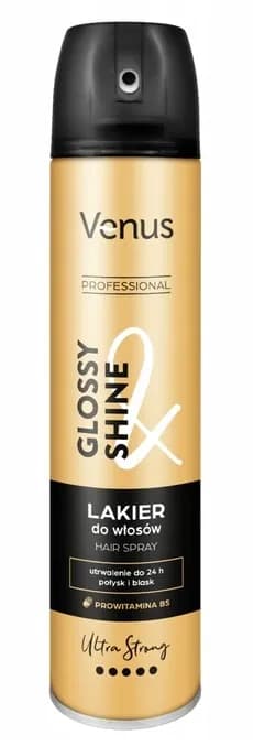 Lakier do włosów VENUS 270ml Ultra Strong 5 Złoty
