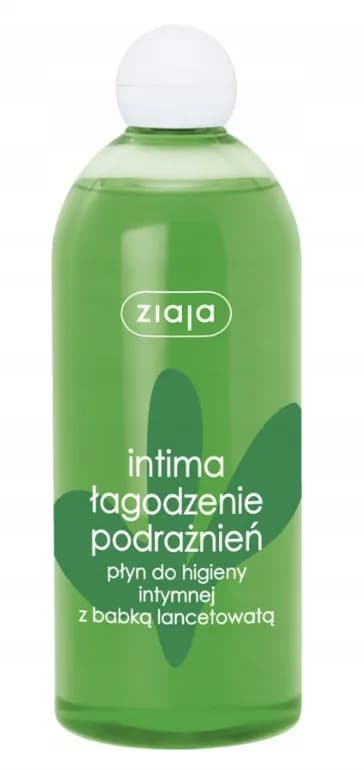 Ziaja płyn do higieny intymnej babka lancetowata 500 ml – opakowanie produktu