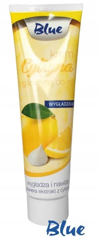 Krem do rąk BLUE 100ml +10% GLICERYNA-CYTRYNA