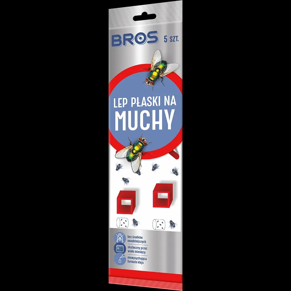 Lep na muchy płaski BROS