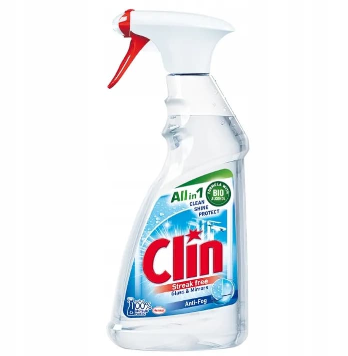 PŁYN DO SZYB CLIN ANTYPARA PRZEZROCZYSTY 500ML