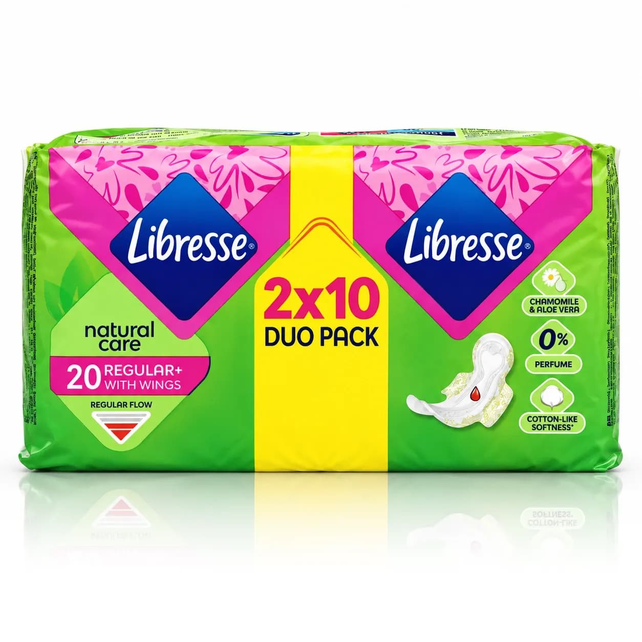 Libresse podpaski duo 2 x 10 natural care ultra normal sca 9900 – opakowanie produktu