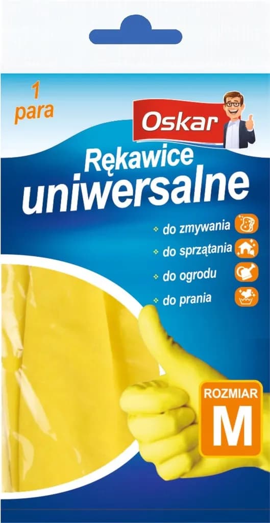 RĘKAWICE GUMOWE OSKAR M 1 PARA